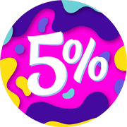 Скидка 5% на весь ассортимент